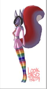 Rating: Questionable Score: 0 Tags: 2010 bottomwear clothed clothing crossdressing dress e621 femboy footwear hybrid leg_warmers legwear male pattern_clothing pattern_legwear rainbow seven-stripe_rainbow_pride_colors shion_urqhart skirt socks solo stereoplair striped_clothing striped_legwear stripes tail User: bunchy7s