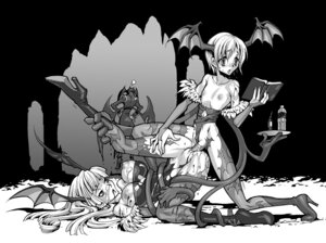 Rating: Explicit Score: 0 Tags: breasts clothed_sex clothing cum darkstalkers flat_chest futanari head_wings high_heel_boots hiroshi_kasuga incest intersex jedah_dohma large_breasts leotard lilith_aensland medium_breasts morrigan_aensland pantyhose rule34 small_breasts succubus tagme User: bunchy7s