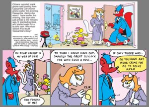 Rating: Questionable Score: 0 Tags: accessory alpha_channel anthro bathrobe bathtub blonde_hair breasts candle canid canine cape cassandra_cat clothed clothing comic critterdome dialogue door e621 electronics english_text felid female fire fox group hair hat headgear headwear humor landline_phone male male/female mammal maxwell_mouse mouse murid murine necktie nipples partially_clothed phone robe rodent skateboard skateboarding slylock_fox slylock_fox_and_comics_for_kids tail text undressing vehicle yellow_eyes User: bunchy7s