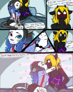 Rating: Safe Score: 0 Tags: 2012 anthro bed blonde_hair blush bow_(feature) bow_tie breasts clothing comic dialogue dragon e621 english_text female female/female furniture green_eyes hair heart_symbol hi_res horn kiss_on_lips kissing love multicolored_hair mythological_creature mythological_scalie mythology non-mammal_breasts pillow psykrow_darcy scalie shocked sonne surprise_kiss syl_(psykrow) tail text User: bunchy7s Rating: Safe Score: 0 Tags: 2012 anthro bed blonde_hair blush bow_(feature) bow_tie breasts clothing comic dialogue dragon e621 english_text female female/female furniture green_eyes hair heart_symbol hi_res horn kiss_on_lips kissing love multicolored_hair mythological_creature mythological_scalie mythology non-mammal_breasts pillow psykrow_darcy scalie shocked sonne surprise_kiss syl_(psykrow) tail text User: bunchy7s