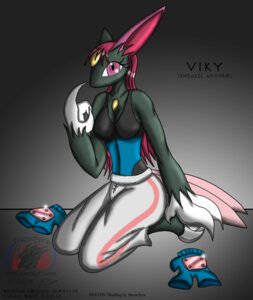 Rating: Safe Score: 0 Tags: 2009 anthro biped breasts claws clothing e621 eyelashes female generation_2_pokemon hair long_hair looking_at_viewer nintendo pink_eyes pink_hair pokemon pokemon_(species) simple_background sitting sneasel snowfyre solo toe_claws viky_(snowfyre) User: bunchy7s