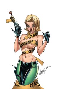 Rating: Explicit Score: 0 Tags: abbey_chase beauty_mark black_gloves blonde_hair breasts censored_tape danger_girl desert_eagle female female_only front_view green_pants gun holding_gun human j_scott_campbell nipples no_bra pale_skin pants pistol rule34 secret_agent solo standing tagme topless User: bunchy7s