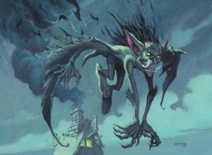 Rating: Safe Score: 0 Tags: 2007 ambiguous_gender claws e621 flying hasbro imp jesper_ejsing magic:_the_gathering membrane_(anatomy) membranous_wings official_art restricted_palette solo tusks wings wizards_of_the_coast User: bunchy7s