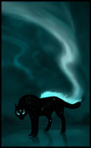 Rating: Safe Score: 0 Tags: 2012 ambiguous_gender aura black_body black_border blajn blue_eyes border canid canine canis digitigrade e621 feral fire glowing glowing_eyes hi_res light looking_at_viewer magic mammal night outside quadruped shadow sky solo star starry_sky tail wolf User: bunchy7s