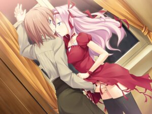 Rating: Explicit Score: 0 Tags: claude_baton female fue game_cg liane_jacotey nopan official_art rococoworks rule34 skirt_lift thighhighs vanitas_no_hitsuji User: bunchy7s