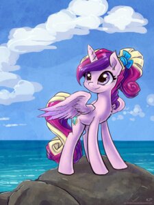 Rating: Safe Score: 0 Tags: 2013 3:4 cloud cropped cutie_mark e621 equid equine feathered_wings feathers female feral friendship_is_magic hair hasbro hi_res horn karol_pawlinski mammal multicolored_hair my_little_pony mythological_creature mythological_equine mythology outside pink_body pink_feathers pink_hair princess_cadance_(mlp) purple_eyes quadruped ribbons sky solo tail water winged_unicorn wings User: bunchy7s
