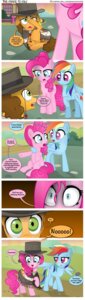 Rating: Safe Score: 0 Tags: 2014 absurd_res blue_eyes bodily_fluids boneless_(mlp) bowler_hat brown_hair building canon_couple cheese_sandwich_(mlp) clothed clothed_feral clothed_male clothing colored coltsteelstallion comic cowboy_hat curly_mane cutie_mark dialogue digital_media_(artwork) e621 earth_pony english_text equid equine feathered_wings feathers female female_feral feral friendship_is_magic green_eyes hair hasbro hat headgear headwear hi_res horse house light lighting lying male mammal multicolored_hair my_little_pony mythological_creature mythological_equine mythology nude nude_female outside pegasus pink_eyes pink_hair pinkamena_(mlp) pinkie_pie_(mlp) poncho pony ponyville pupils quadruped rainbow_dash_(mlp) rainbow_hair rubber_chicken shaded slit_pupils sweat text url wings User: bunchy7s