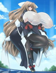 Rating: Questionable Score: 0 Tags: :p aoi_kimi ass blush breasts erect_nipples female hips hyper_breasts kyoukaisenjou_no_horizon nipples rule34 see-through sheer smile solo User: bunchy7s