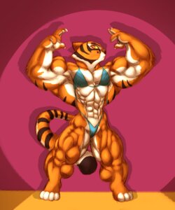 Rating: Questionable Score: 0 Tags: abs anthro biceps big_muscles bikini breasts clothed clothing dreamworks e621 felid female gettar82 huge_muscles hyper hyper_muscles kung_fu_panda mammal master_tigress muscular muscular_anthro muscular_female pantherine pose skimpy solo stage stripes swimwear tail tiger tight_clothing two-piece_swimsuit User: bunchy7s
