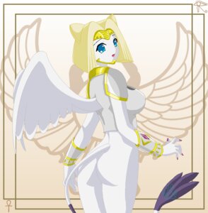 Rating: Questionable Score: 0 Tags: anthro armor bandai_namco blonde_hair blue_eyes bracelet breasts butt digimon digimon_(species) e621 emeraldsora feathered_wings feathers female footprint hair jewelry looking_at_viewer looking_back nefertimon pawprint solo tail white_body white_feathers wings User: bunchy7s Rating: Questionable Score: 0 Tags: anthro armor bandai_namco blonde_hair blue_eyes bracelet breasts butt digimon digimon_(species) e621 emeraldsora feathered_wings feathers female footprint hair jewelry looking_at_viewer looking_back nefertimon pawprint solo tail white_body white_feathers wings User: bunchy7s