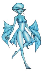 Rating: Questionable Score: 0 Tags: absurd_res animal_humanoid aquatic aquatic_humanoid blue_body breasts e621 female fish fish_humanoid hi_res humanoid nintendo nude ocarina_of_time princess_ruto simple_background solo the_legend_of_zelda unknown_artist white_background zora User: bunchy7s