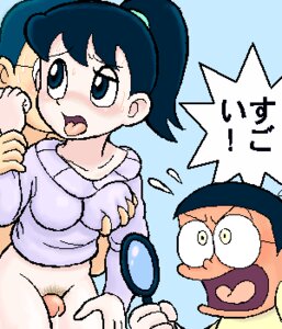 Rating: Explicit Score: 0 Tags: 1girls black_eyes black_hair bottomless breast_grab breast_squeeze breasts doraemon female future_shizuka half-closed_eye human japanese_text light-skinned_female light_skin male milf mochi-iri_kinchaku mother nobita_nobi penis penis_between_legs penis_between_thighs ponytail pussy round_breasts rule34 sex sex_from_behind shin-ei_animation shizuka_minamoto short_hair source_request sumata sweater text thigh_sex tongue tongue_out year_request User: bunchy7s