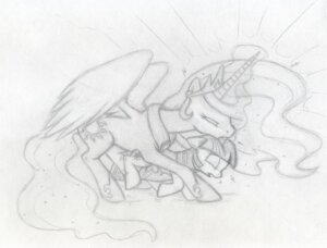 Rating: Questionable Score: 0 Tags: bri-sta cutie_mark duo e621 equid equine feathered_wings feathers female female/female feral friendship_is_magic hasbro horn mammal monochrome my_little_pony mythological_creature mythological_equine mythology princess_celestia_(mlp) quadruped simple_background tail twilight_sparkle_(mlp) unicorn white_background winged_unicorn wings User: bunchy7s