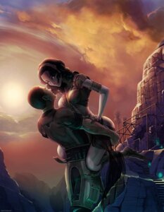 Rating: Safe Score: 0 Tags: 3_fingers alien alien_humanoid bioware clothing commander_shepard detailed_background duo e621 electronic_arts female fingers ghostfire hair human humanoid male mammal mass_effect not_furry outside plant quarian ruins sky smile suit sunset tali'zorah tree User: bunchy7s