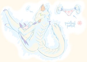 Rating: Questionable Score: 0 Tags: barioth butt capcom charrcoal clothing dragon e621 european_mythology female flying_wyvern looking_back monster_hunter mythological_creature mythological_scalie mythology scalie simple_background solo tail underwear western_dragon white_background wings wyvern User: bunchy7s