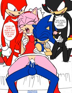 Rating: Explicit Score: 0 Tags: amy_rose anthro balls black_body black_fur blue_body bodily_fluids boots breasts chair_position clothing cum cum_inside e621 echidna erection eulipotyphlan female female_on_top footwear foursome from_behind_position fur genital_fluids genitals group group_sex habbodude hair hedgehog knuckles_the_echidna male male/female male_penetrating mammal monotreme narrow_hips nipples on_top penetration penis pink_body pink_fur rule34rox sega sex shadow_the_hedgehog shoes sonic_the_hedgehog sonic_the_hedgehog_(series) spread_legs spreading thin_calves thin_legs thin_thighs vaginal vaginal_penetration vulva User: bunchy7s