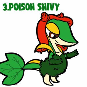 Rating: Safe Score: 0 Tags: 1:1 ambiguous_gender animated animated_gif bins cosplay dc_comics e621 feral generation_5_pokemon hair low_res nintendo poison_ivy_(dc_comics) pokemon pokemon_(species) red_hair short_playtime simple_background snivy solo tail tail_motion tailwag white_background User: bunchy7s