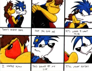 Rating: Safe Score: 0 Tags: amphibian anthro comic david_hopkins duo e621 english_text female frog karma_leafbarer male mammal mephitid pepe romantic romantic_couple simple_background skunk text white_background User: bunchy7s