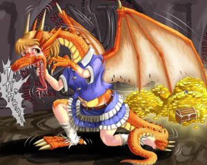 Rating: Safe Score: 0 Tags: 2006 5:4 bodily_fluids bottomwear cave claws clothed clothing coin curse detailed_background dragon e621 edmol feet female footwear gem gold_(metal) gold_coin hindpaw horn japanese_text legwear magic membrane_(anatomy) membranous_wings mythological_creature mythological_scalie mythology orange_body orange_scales pants paws sapphire_(gem) scales scalie shirt shocked snout_grab socks solo tail tears teeth text tongue topwear torn_clothing transformation transformation_by_stealing translation_request treasure treasure_chest treasure_hoard watcher wings User: bunchy7s