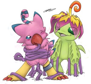 Rating: Explicit Score: 0 Tags: avian bandai_namco beak bird biyomon bodily_fluids c0nnerc00n cum digimon digimon_(species) dominant dominant_female duo e621 elemental_creature female female/female flora_fauna flower_(anatomy) front_view genital_fluids genitals one_eye_closed palmon penetration plant restrained submissive submissive_female tentacles vaginal vaginal_penetration vines vulva zx-bbqmk2 User: bunchy7s