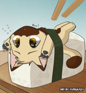 Rating: Safe Score: 0 Tags: ambiguous_gender anthro chibi chopsticks domestic_cat e621 felid feline felis food mammal micro on_food solo sushi yuniwolfsky User: bunchy7s Rating: Safe Score: 0 Tags: ambiguous_gender anthro chibi chopsticks domestic_cat e621 felid feline felis food mammal micro on_food solo sushi yuniwolfsky User: bunchy7s