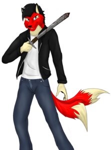 Rating: Safe Score: 0 Tags: anthro biped black_hair bottomwear canid canine clothed clothing denim denim_bottomwear denim_clothing e621 fox fully_clothed hair hi_res holding_melee_weapon holding_object holding_sword holding_weapon jacket jeans katroy leather leather_clothing leather_jacket leather_topwear looking_at_viewer male mammal melee_weapon pants short_hair simple_background solo standing sword tail topwear unknown_artist weapon white_background User: bunchy7s Rating: Safe Score: 0 Tags: anthro biped black_hair bottomwear canid canine clothed clothing denim denim_bottomwear denim_clothing e621 fox fully_clothed hair hi_res holding_melee_weapon holding_object holding_sword holding_weapon jacket jeans katroy leather leather_clothing leather_jacket leather_topwear looking_at_viewer male mammal melee_weapon pants short_hair simple_background solo standing sword tail topwear unknown_artist weapon white_background User: bunchy7s
