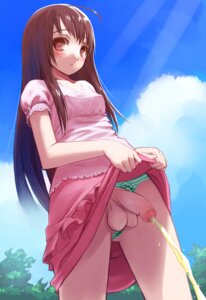 Rating: Explicit Score: 0 Tags: 1futa ahoge balls balls_under_clothes blush blush_lines blushing blushing_futa breasts brown_eyes brown_hair brunette brunette_futa censored character_request clothing dickgirl erect_nipples flaccid foreshortening foreskin full-package_futa futa_only futanari green_panties hands human intersex long_brown_hair long_hair mofuringu mosaic_censoring nipple_bulge nipples original outdoor_pee outdoors panties panties_aside partially_retracted_foreskin peeing peeing_on_viewer peeing_outside penis penis_out penis_under_clothes penis_under_skirt piss pissing retracted_foreskin rule34 shimapan skirt skirt_lift sky small_breasts solo solo_futa standing standing_pee striped striped_panties sweatdrop teenage_futa teenager testicles uncircumcised uncircumcised_futa upskirt urinating urinating_futa urination urine urine_stream watersports User: bunchy7s