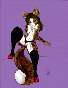 Rating: Explicit Score: 0 Tags: anthro anus artist_collaboration ashiwuff breasts butt canid canine clothed clothing e621 felid female fox genitals hi_res legwear leopard luna_(ashiwuff) mammal nipples pantherine panties pussy_floss skimpy snow_leopard solo spots stockings tail topless underwear undressing vulva wide_hips User: bunchy7s
