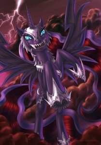 Rating: Safe Score: 0 Tags: alexmakovsky black_body black_feathers blue_eyes e621 equid equine evil_grin feathered_wings feathers female feral friendship_is_magic hair hasbro horn mammal multicolored_hair my_little_pony mythological_creature mythological_equine mythology nightmare_moon_(mlp) quadruped smile solo teeth two_tone_hair winged_unicorn wings User: bunchy7s