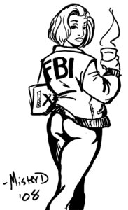 Rating: Explicit Score: 0 Tags: 1girls 2008 ass black_and_white coffee dana_scully fbi female female_only mister_d rule34 solo tagme x-files User: bunchy7s