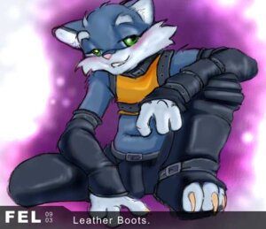 Rating: Safe Score: 0 Tags: 3_toes 4_fingers anthro biped blue_body blue_fur blush boots claws clothing crop_top dark_clothing domestic_cat e621 english_text feet fel felid feline felis fingers footwear fur green_eyes leather looking_at_viewer male mammal midriff orange_clothing pink_nose rave shirt shoes sitting smile solo text toeless_footwear toes topwear User: bunchy7s