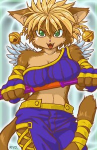 Rating: Safe Score: 0 Tags: anthro bell daena domestic_cat e621 exposure_variation feathered_wings feathers felid feline felis female legend_of_mana looking_at_viewer mammal mana_(series) melee_weapon polearm ryou solo square_enix staff tail weapon wings User: bunchy7s