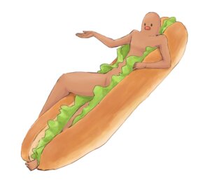Rating: Questionable Score: 0 Tags: 5_fingers ambiguous_gender anthro biped bread diglett e621 fingers food generation_1_pokemon hot_dog hot_dog_bun lettuce lying micro nintendo nude plant pokemon pokemon_(species) simple_background solo vegetable what ノキ User: bunchy7s