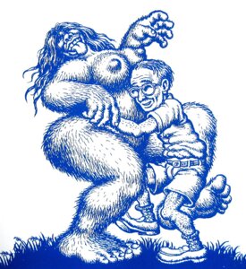 Rating: Explicit Score: 0 Tags: 1girls american_mythology anthro bigfoot cryptozoology female folklore male monster_girl mythology north_american_mythology public_domain r._crumb robert_crumb rule34 sasquatch tagme urban_legend User: bunchy7s