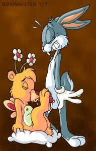 Rating: Explicit Score: 0 Tags: 2007 anthro bear brainsister bugs_bunny butterbear butterbear_(the_wuzzles) butterfly fellatio female flowjob footjob fur furry hybrid interspecies lagomorph looney_tunes male mammal oral rabbit rule34 straight what wuzzles User: bunchy7s