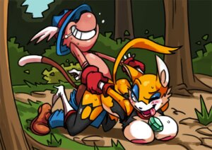 Rating: Explicit Score: 0 Tags: all_fours anthro ardy_lightfoot ardy_lightfoot_(game) bittenhard blush bodily_fluids breast_squish breasts catry clothing doggystyle domestic_cat drooling duo e621 felid feline felis female female_penetrated from_behind_position gloves handwear hybrid licking male male/female male_penetrating male_penetrating_female mammal open_mouth penetration penile penile_penetration penis_in_vagina saliva sex squish tail tongue tongue_out vaginal vaginal_penetration User: bunchy7s