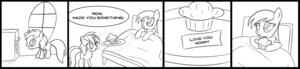 Rating: Safe Score: 0 Tags: appliance bed black_and_white child comic daww derpy_hooves_(mlp) dinky_hooves_(mlp) duo e621 equid equine female feral food friendship_is_magic furniture hasbro hi_res horn kitchen_appliance long_image mammal monochrome mother_(lore) muffin my_little_pony mythological_creature mythological_equine mythology oven parent_(lore) quadruped simple_background tail toony unicorn unknown_artist white_background wide_image young young_feral User: bunchy7s