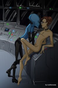 Rating: Explicit Score: 0 Tags: 2boys against_table alien alien/human artist_name bernard_(megamind) blue_skin boots brown_hair buttons collar dreamworks duo gay glasses green_eyes hand_on_chin human interspecies leather_boots leather_gloves male male_only maxkennedy megamind megamind_(character) naked nude nude_male orange_eyes pants paramount_pictures rule34 seductive short_hair spikes topless topless_male yaoi User: bunchy7s