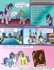 Rating: Safe Score: 0 Tags: 2011 book canterlot castle city comic cutie_mark dialogue dragon e621 english_text equid equine female feral fresh_prince_of_bel-air friendship_is_magic fur group hair hasbro horn lemon_hearts_(mlp) male mammal minuette_(mlp) multicolored_hair my_little_pony mythological_creature mythological_equine mythological_scalie mythology purple_body purple_fur purple_hair scalie scarecrow31 spike_(mlp) tail text twilight_sparkle_(mlp) two_tone_hair unicorn User: bunchy7s
