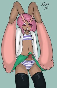 Rating: Explicit Score: 0 Tags: anthro balls biped blush bottomwear bra bulge clothed clothing clothing_lift colored_edge_bra colored_edge_underwear crossdressing daniruu e621 erection erection_under_skirt femboy generation_4_pokemon genitals green_bottomwear green_clothing green_skirt hair hi_res lagomorph legwear long_ears lopunny male mammal navel nintendo open_clothing open_shirt open_topwear panties pattern_bottomwear pattern_bra pattern_clothing pattern_panties pattern_topwear pattern_underwear penis pink_eyes pink_hair pokemon pokemon_(species) purple_bra purple_clothing purple_panties purple_underwear quartz_(dani) school_uniform shiny_pokemon shirt skirt skirt_lift solo stockings striped_bottomwear striped_bra striped_clothing striped_panties striped_topwear striped_underwear stripes topwear training_bra underwear uniform upskirt white_bra white_clothing white_panties white_underwear User: bunchy7s