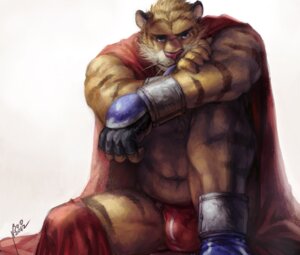 Rating: Explicit Score: 0 Tags: abs anthro balls_outline barazoku biceps biped blue_eyes build_tiger build_tiger_(character) bulge cape chest_tuft claws clothed clothing detailed_bulge e621 felid front_view fur genital_outline gloves hair handwear looking_at_viewer male mammal muscular muscular_anthro muscular_male nick300 pantherine pecs pose simple_background sitting solo stripes tiger topless tuft underwear white_background User: bunchy7s