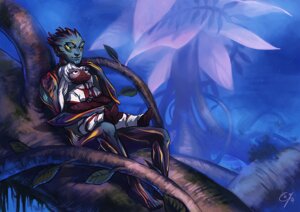 Rating: Safe Score: 0 Tags: asura barefoot bioluminescence clothing duo e621 elemental_creature eye_contact feet female flora_fauna glowing guild_wars hair humanoid looking_at_another male male/female mammal nude plant romantic romantic_ambiance sitting sylvari veistanz white_hair User: bunchy7s