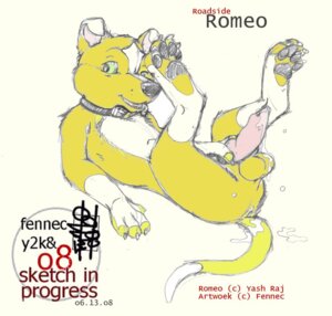 Rating: Explicit Score: 0 Tags: 2008 disney fennec_(artist) feral male male_only penis roadside_romeo romeo_(roadside_romeo) rule34 semi-anthro tagme User: bunchy7s