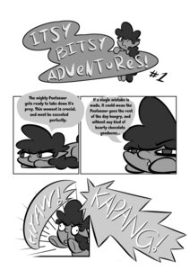 Rating: Safe Score: 0 Tags: bitsy_poof comic derp_eyes dialogue e621 english_text equid equine exclamation_point fan_character female feral greyscale hair hasbro horse itsy_bitsy_adventures lying mammal monochrome my_little_pony number one_eye_closed open_mouth pony silverblazebrony solo text tongue wink yelling User: bunchy7s