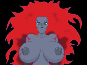 Rating: Questionable Score: 0 Tags: 4:3 big_breasts bladepoint breasts demon e621 female green_eyes hair huge_breasts humanoid legend_of_queen_opala looking_at_viewer nipples not_furry nude red_hair solo tattoo User: bunchy7s