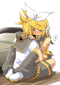 Rating: Questionable Score: 0 Tags: blonde_hair blue_eyes blush brother_and_sister detached_sleeves female hair_ornament hair_ribbon hairclip headset hermmy hug incest kagamine_len kagamine_rin leg_lock ponytail ribbon rule34 school_uniform serafuku sex short_hair shorts siblings tattoo tied_hair twincest twins upright_straddle vocaloid User: bunchy7s
