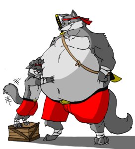 Rating: Safe Score: 0 Tags: anthro belly belly_hug belly_rub canid canine canis clothed clothing digital_media_(artwork) duo e621 father_(lore) father_and_child_(lore) father_and_son_(lore) hectorthewolf hug male mammal melee_weapon obese overweight parent_(lore) parent_and_child_(lore) parent_and_son_(lore) son_(lore) source_request sword tail tail_motion tailwag topless weapon wolf young young_anthro User: bunchy7s