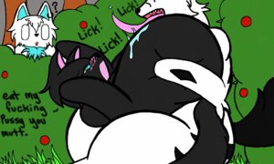 Rating: Explicit Score: 0 Tags: 5:3 being_watched blush bodily_fluids canid canine canis cunnilingus digital_media_(artwork) dirty_talk domestic_dog drooling duo_focus e621 female fur group larger_male licking looking_at_another male male/female mammal open_mouth oral peeping question_mark saliva sex size_difference smaller_female spread_legs spreading strawberrydog tongue tongue_out vaginal white_body white_fur wolf User: bunchy7s