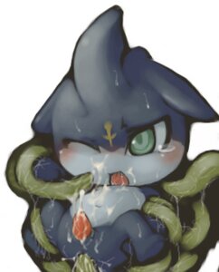 Rating: Explicit Score: 0 Tags: anal anal_penetration animal_genitalia anthro aquatic arm_grab blush bodily_fluids coiling_around_arm coiling_around_leg cum e621 erection fish front_view genital_fluids genital_slit genitals green_tentacles leg_grab low_res male messy nekouri nude penetration penis restrained shark shota solo sweat tears tentacles young young_anthro young_male User: bunchy7s