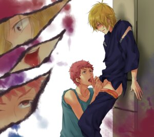 Rating: Explicit Score: 0 Tags: 2boys ao_no_exorcist brother brothers eye_contact fellatio hair incest looking_at_another male multiple_boys multiple_males oral pink_hair rule34 shima_kinzou shima_renzou yaoi User: bunchy7s